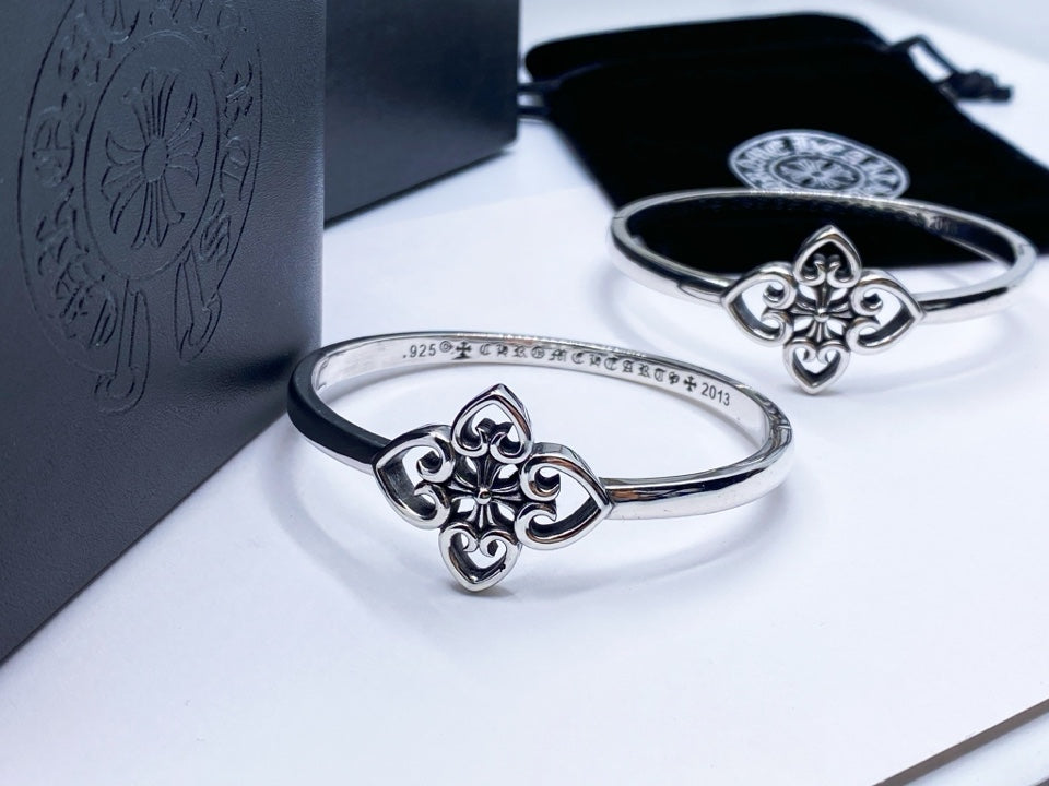【Chrome Hearts】 男性と女性のためのクロエハートファッションパーソナリティリング
