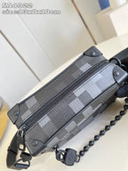 ミニ ソフトトランクバッグ ブラック ダモフラージュ ブラックキャンバス M14922 – LW415