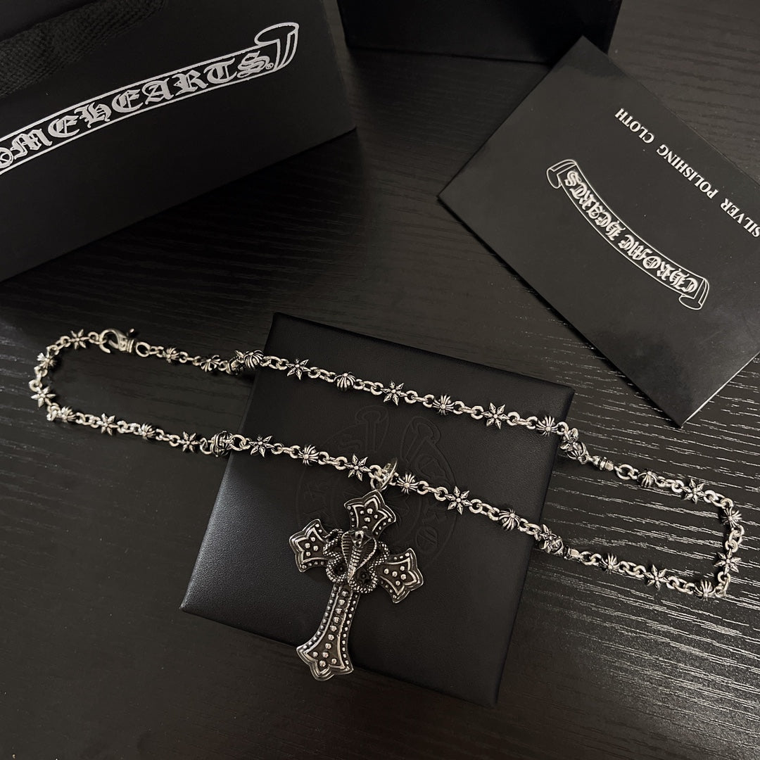 【CHROME HEARTS】ネックレス、新しいネックレス万能シンプルファッションオーナメント