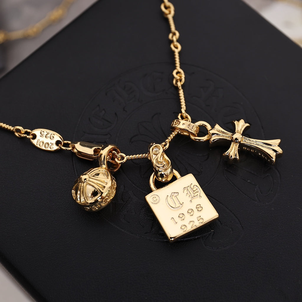 【CHROME HEARTS】ネックレス、新しいネックレス万能シンプルファッションオーナメント