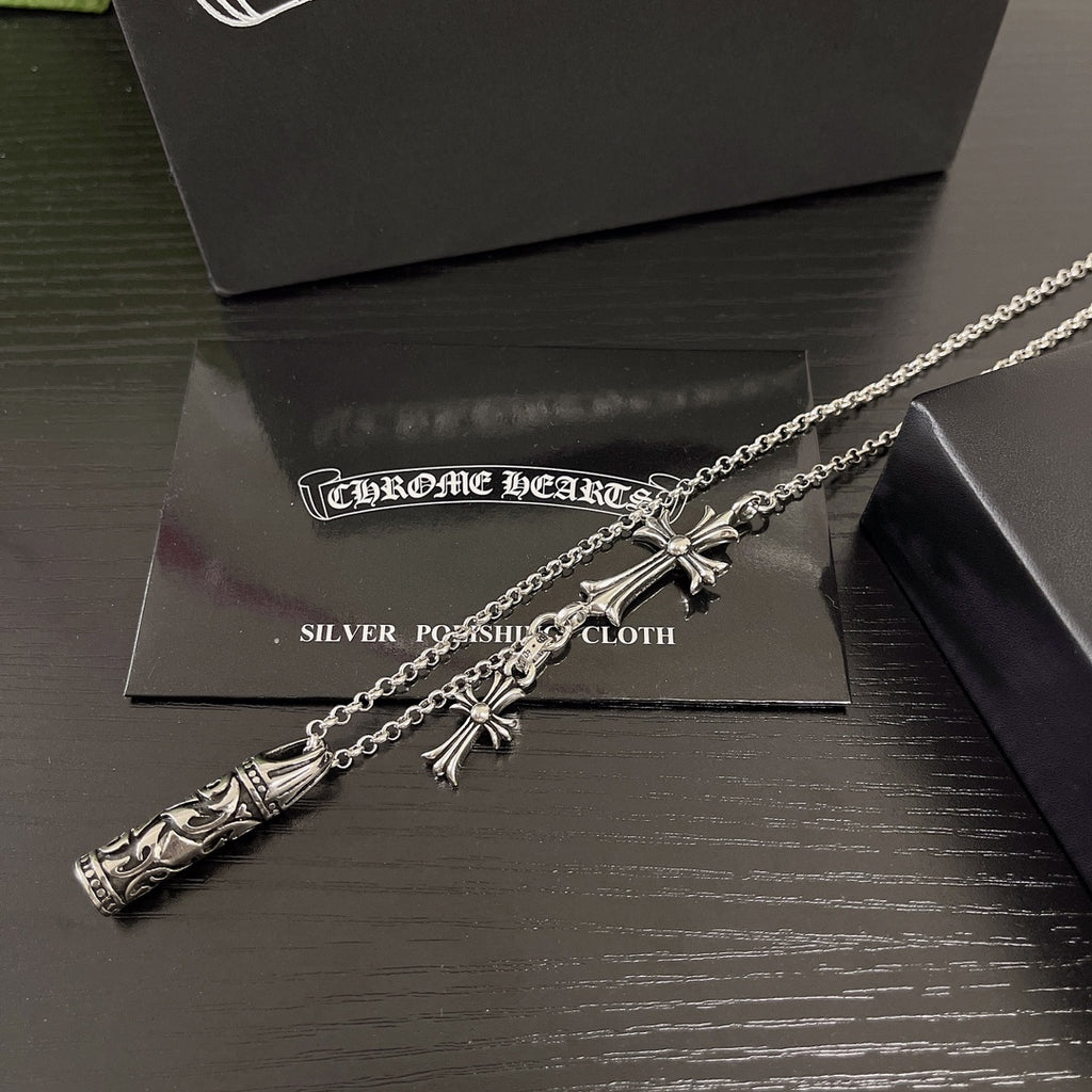 【CHROME HEARTS】ネックレス、新しいネックレス万能シンプルファッションオーナメント
