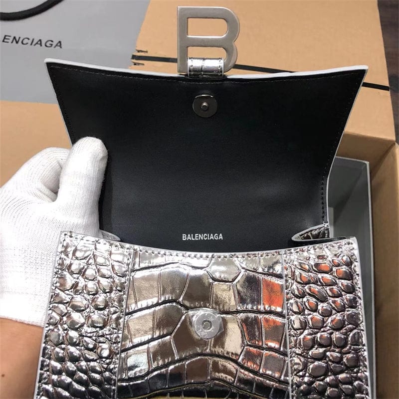 BALENCIAGA HOURGLASS スモールハンドバッグ2色