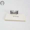 【Chrome Hearts】 男性と女性のためのクロエハートファッションパーソナリティリング