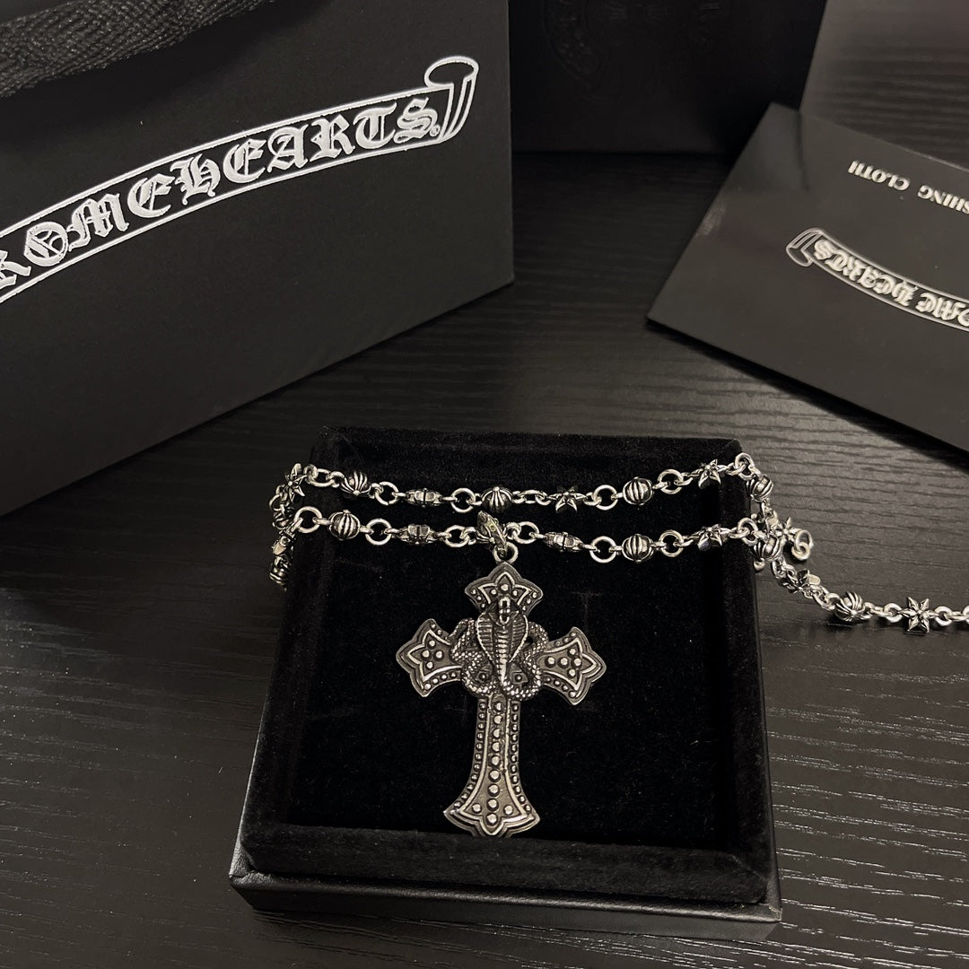 【CHROME HEARTS】ネックレス、新しいネックレス万能シンプルファッションオーナメント