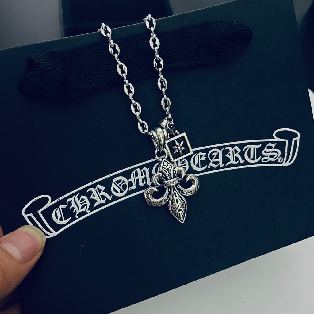 【CHROME HEARTS】ネックレス、新しいネックレス万能シンプルファッションオーナメント12