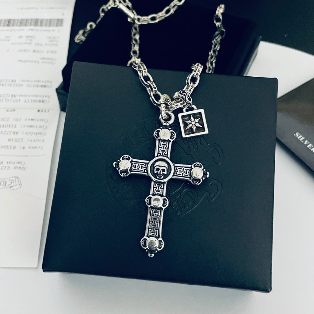 【CHROME HEARTS】クロムハーツ、新しいネックレス万能シンプルファッションオーナメント