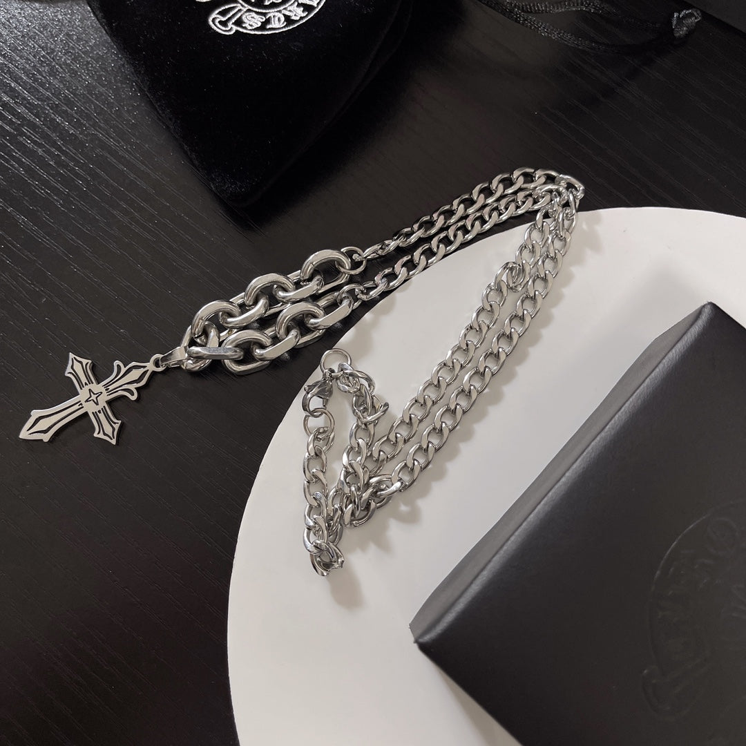 【CHROME HEARTS】ネックレス、新しいネックレス万能シンプルファッションオーナメント