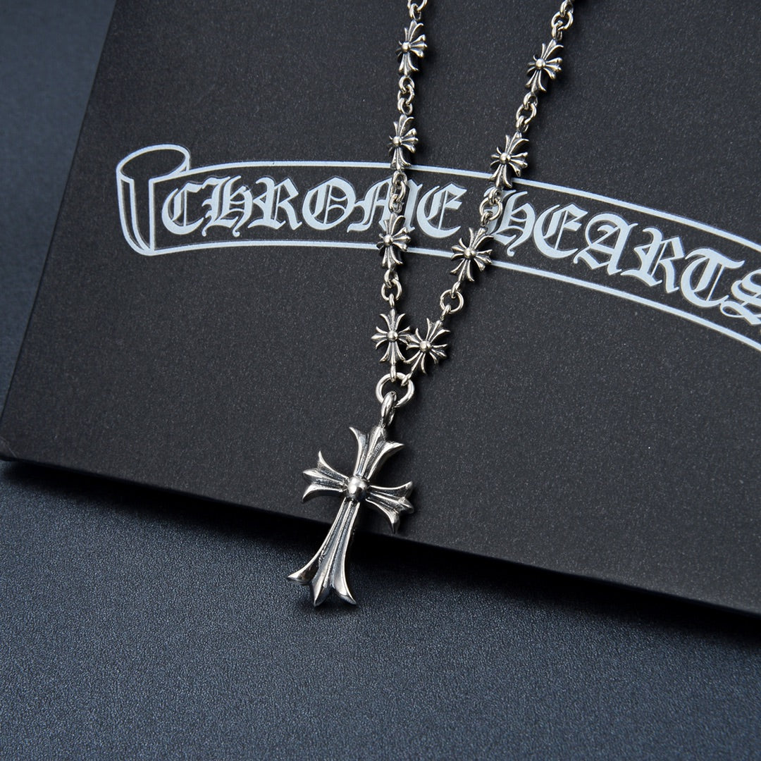 【Chrome Hearts】ネックレス、新しいネックレス万能シンプルファッションオーナメント 60cm