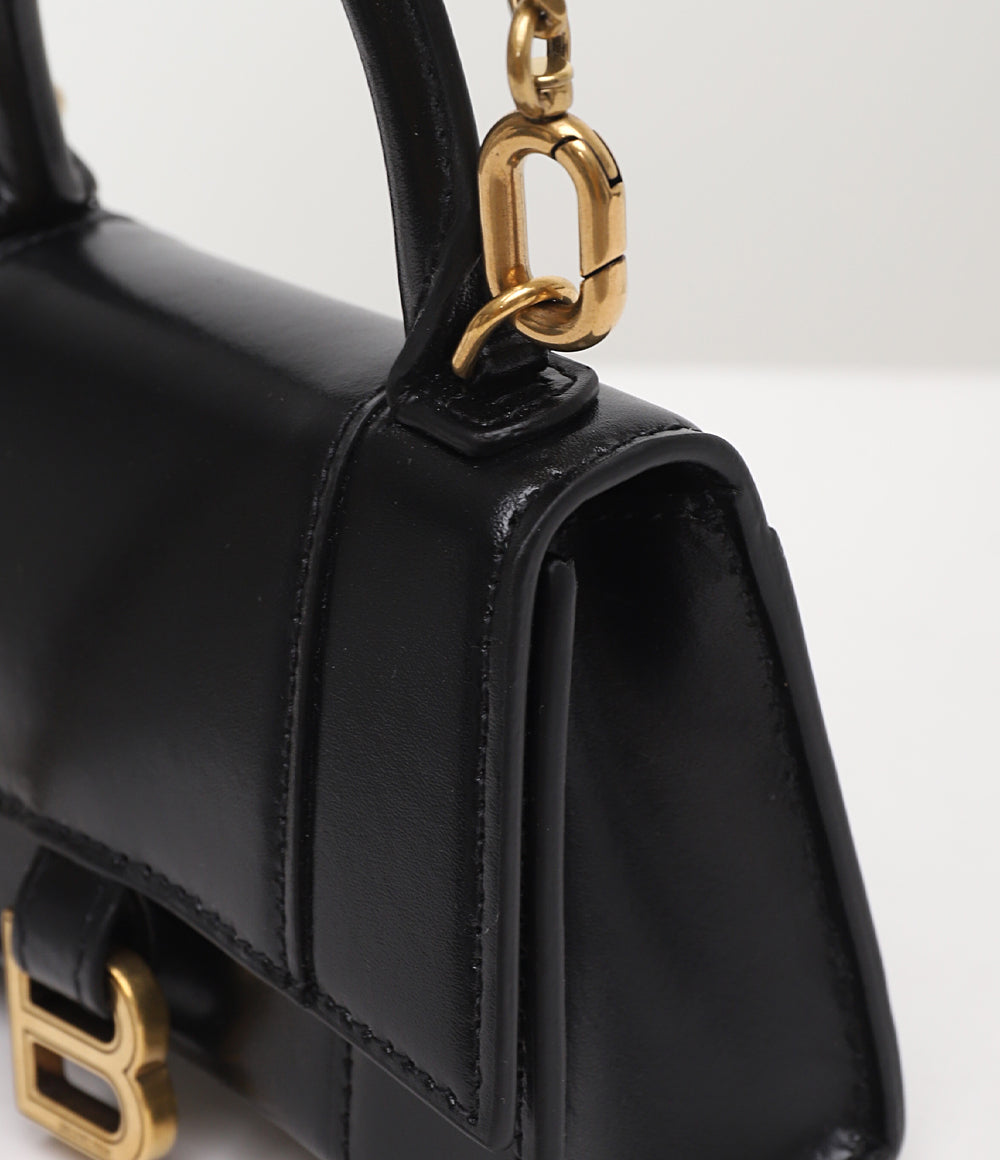 ☆BALENCIAGA HOURGLASS ミニ TOP HANDLE バッグ