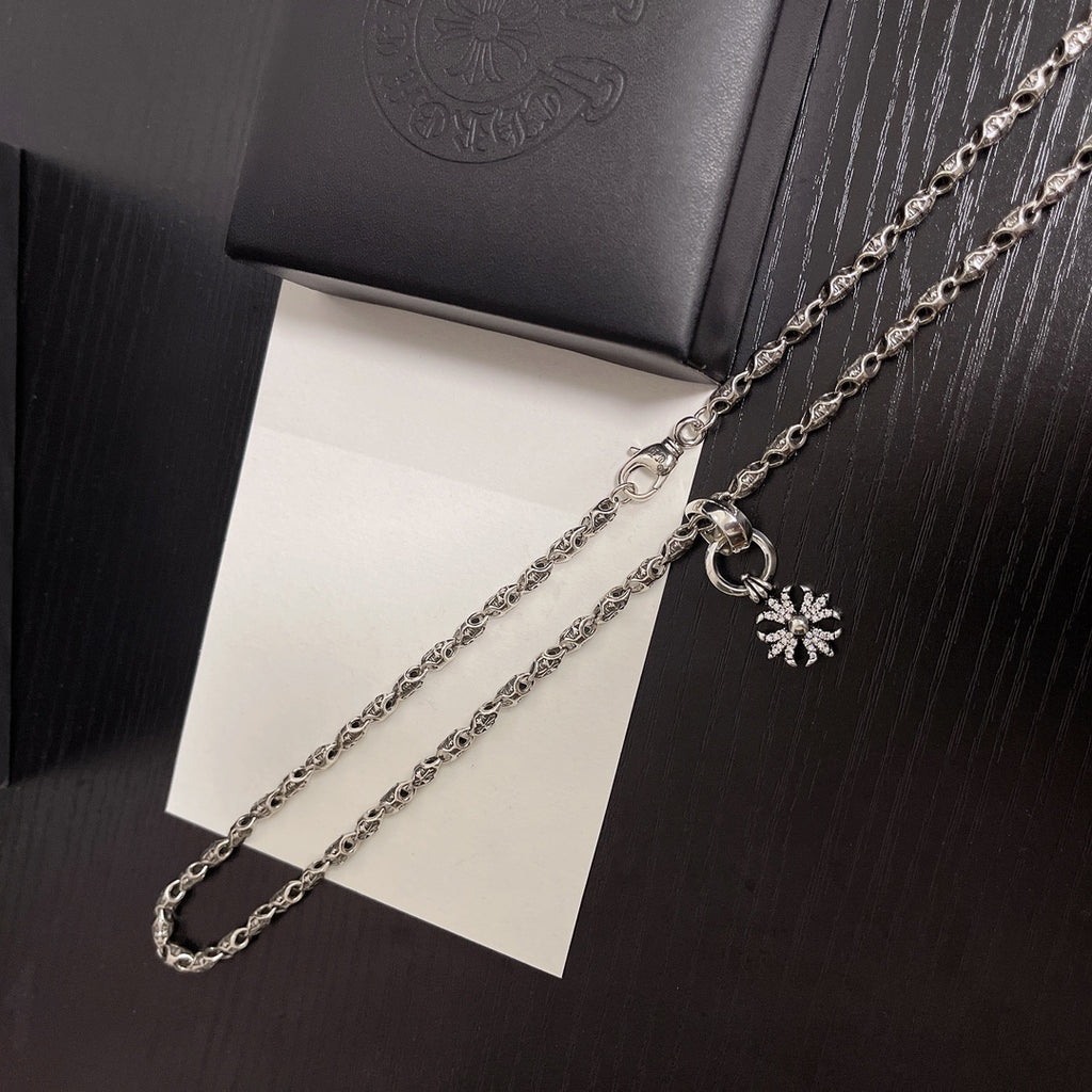 【CHROME HEARTS 】ネックレス、新しいネックレス万能シンプルファッションオーナメント