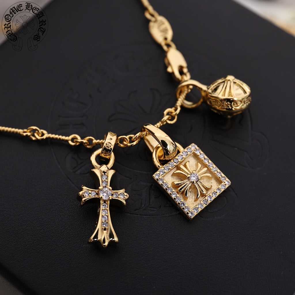 【CHROME HEARTS】ネックレス、新しいネックレス万能シンプルファッションオーナメント