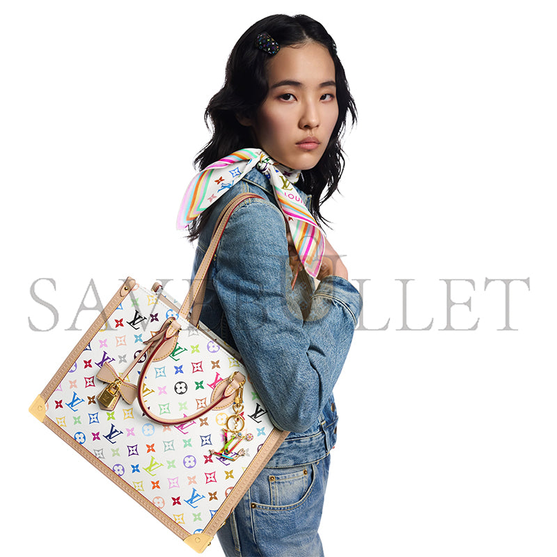 ルイ・ヴィトン 村上 LV X TM オンザゴー MM M13079 (35*27*14cm)