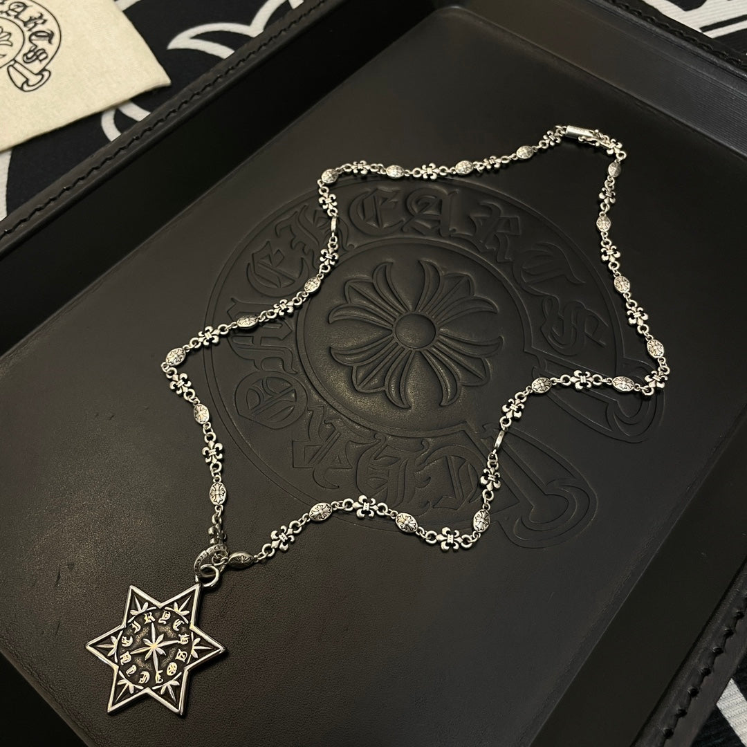 【CHROME HEARTS】ネックレス、新しいネックレス万能シンプルファッションオーナメント 24614