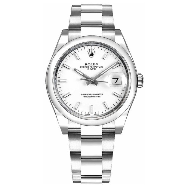 ROLEX ロレックス オイスターパーペチュアル&デイト 115200 ホワイト