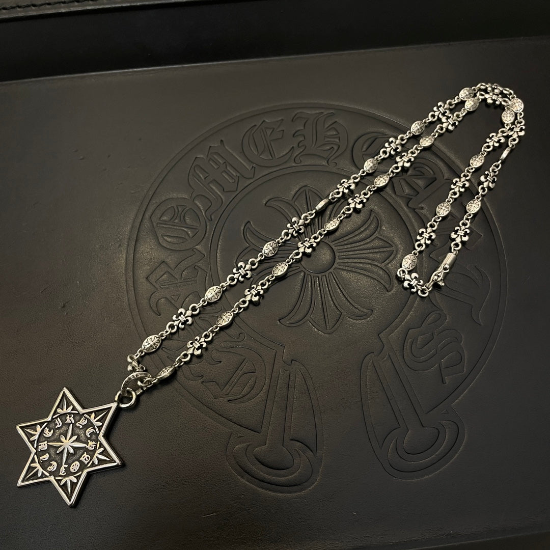 【CHROME HEARTS】ネックレス、新しいネックレス万能シンプルファッションオーナメント 24614