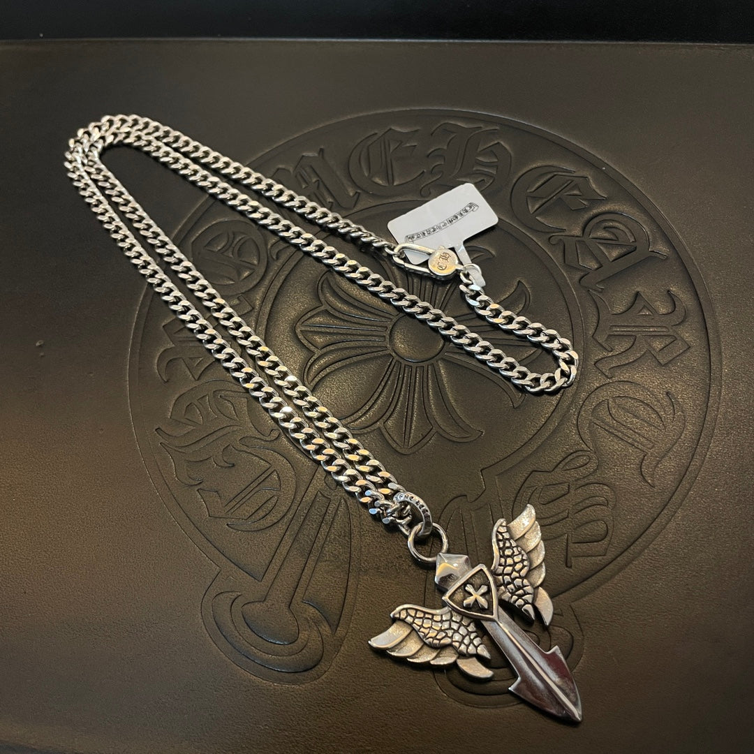 【CHROME HEARTS】ネックレス、新しいネックレス万能シンプルファッションオーナメント