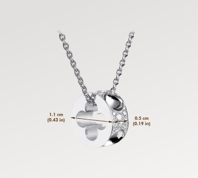 LV ルイ・ヴィトン プリントペンダント Q93127