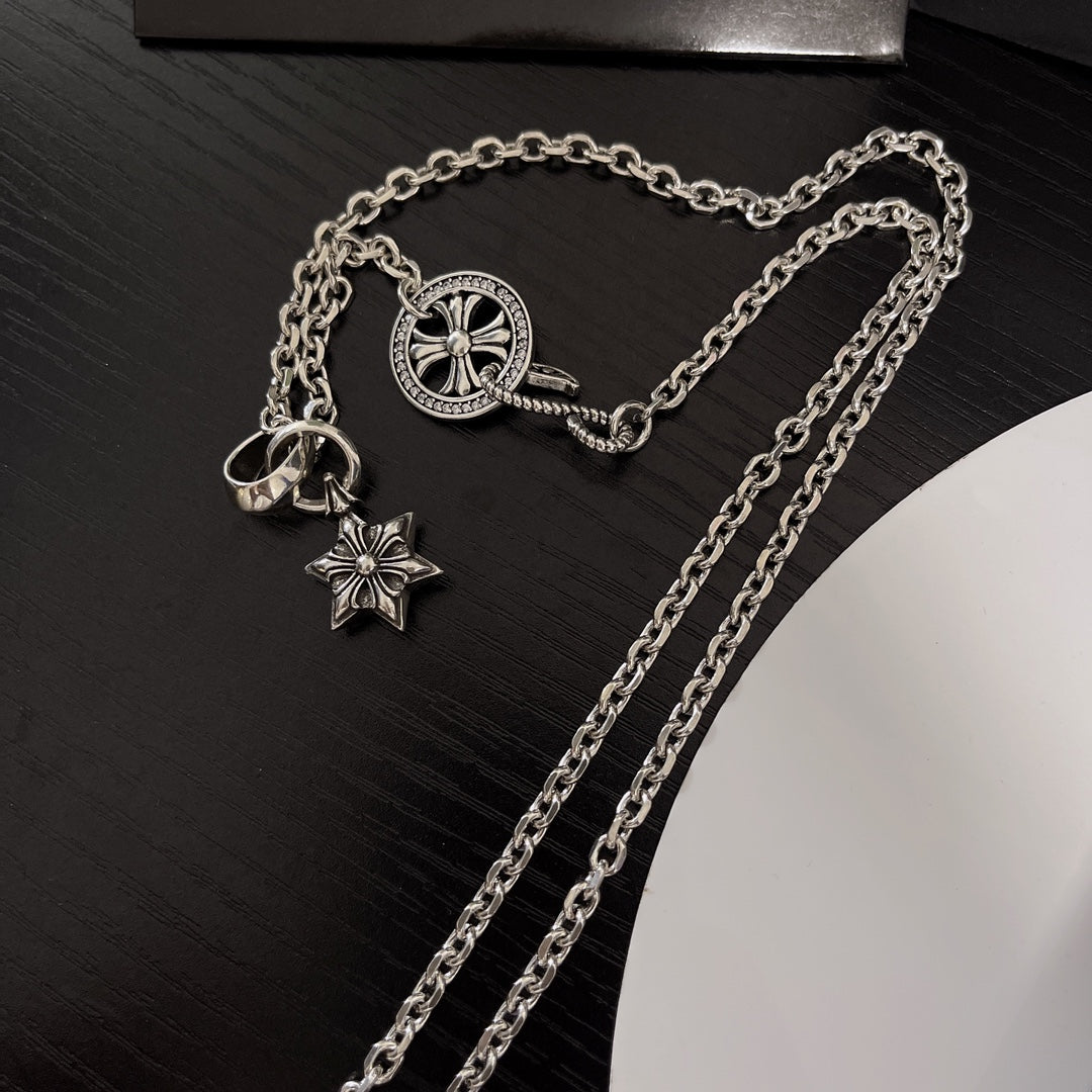 【CHROME HEARTS】ネックレス、新しいネックレス万能シンプルファッションオーナメント