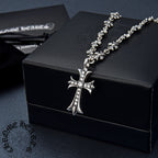 【Chrome Hearts】ネックレス、新しいネックレス万能シンプルファッションオーナメント 60cm