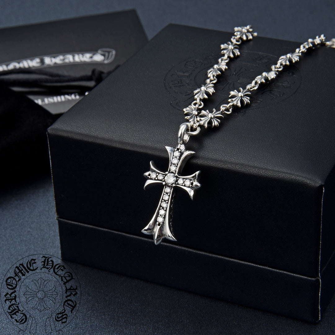 【Chrome Hearts】ネックレス、新しいネックレス万能シンプルファッションオーナメント 60cm