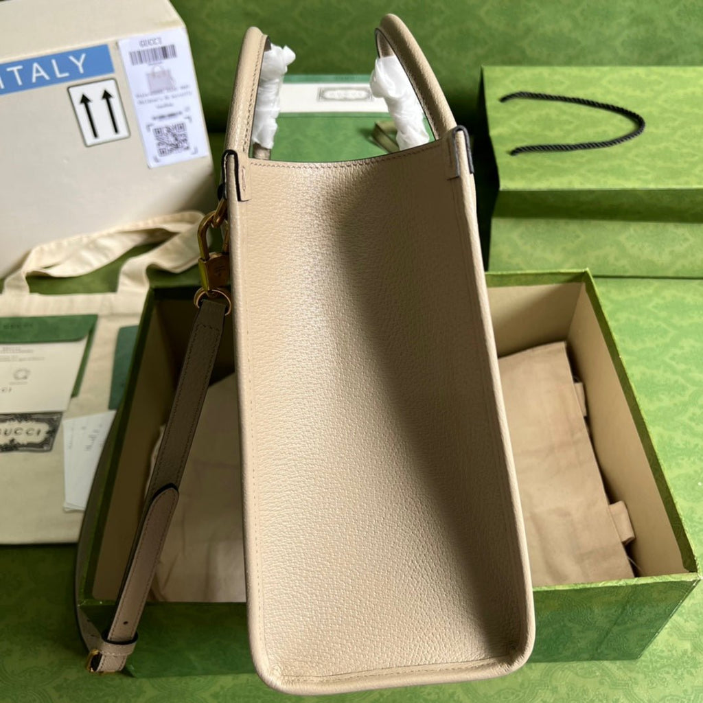 インターロッキングGの小さなトートバッグ - nonlienmn
