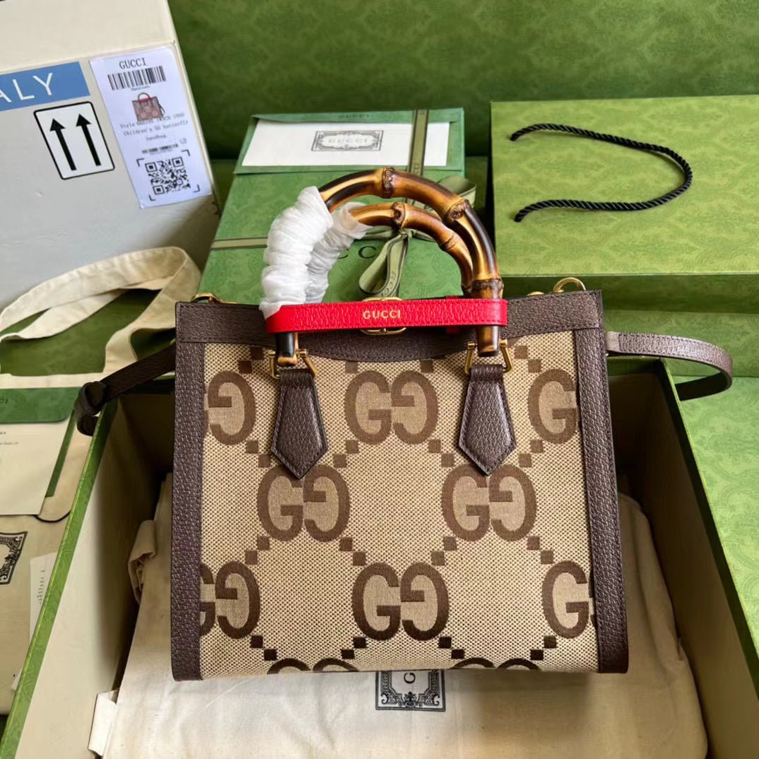 グッチ ダイアナ ジャンボ GG スモール トートバッグ - nonlienmn