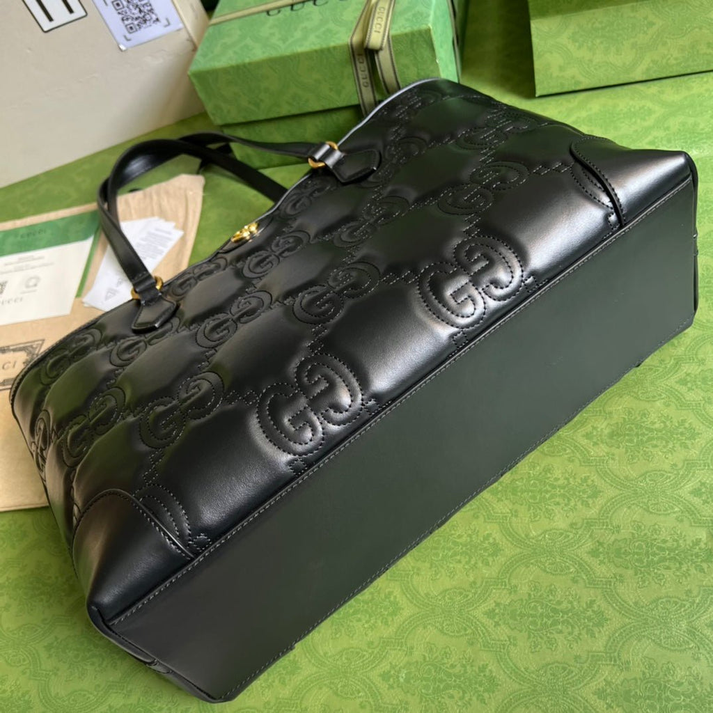 GGマトラッセ レザー ミディアム トート - nonlienmn