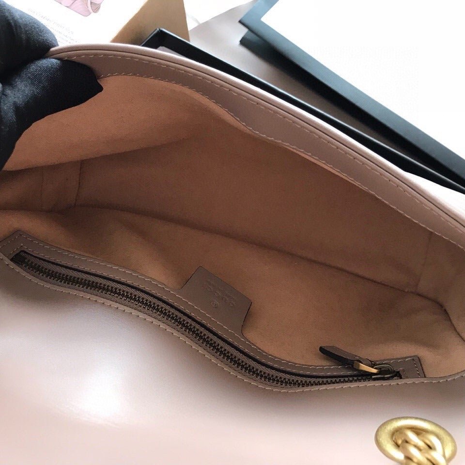 GGマーモント ミニキルティングショルダーバッグ - nonlienmn
