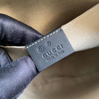 GUCCI マイクロ GG レザー ミニ ドーム クロスボディバッグ - nonlienmn