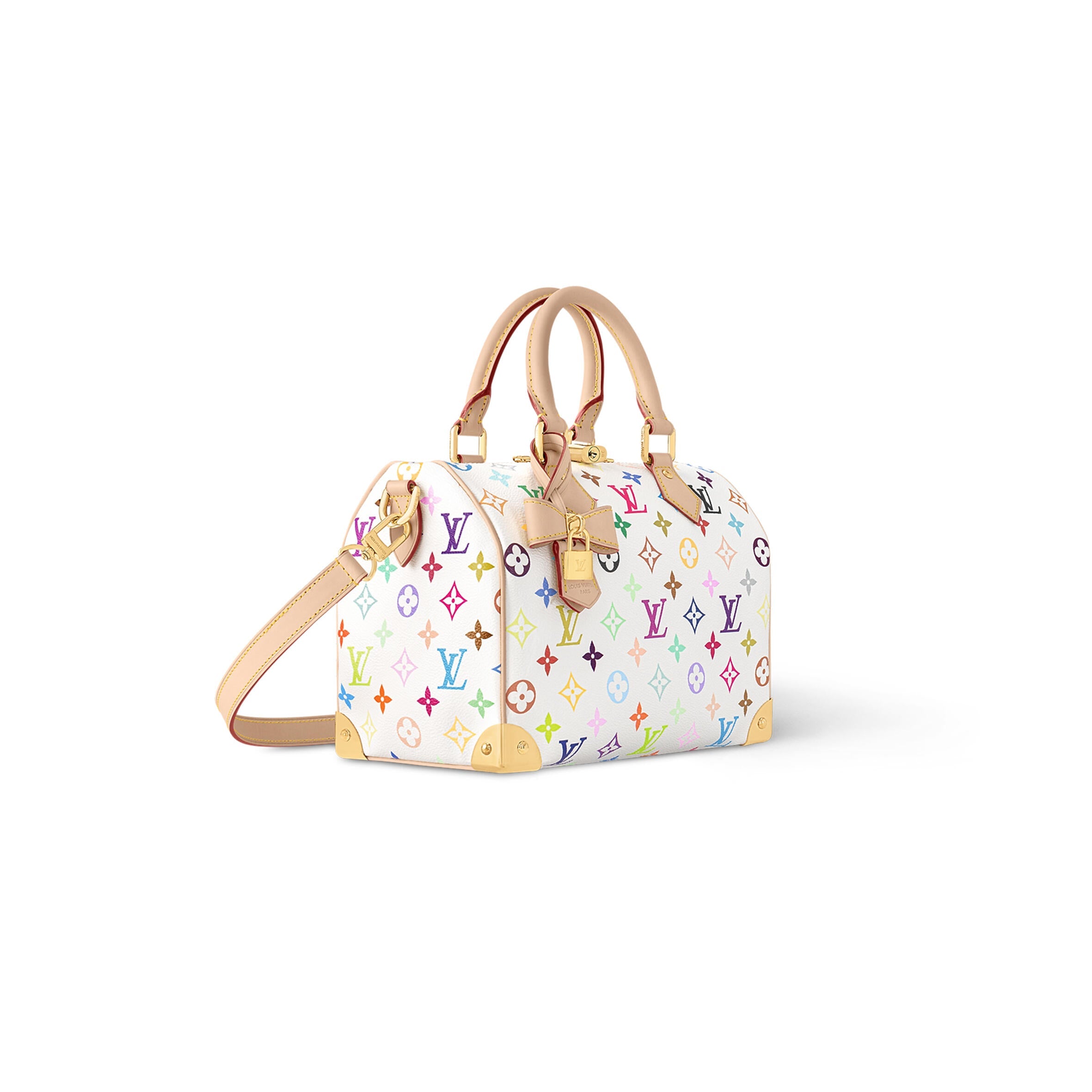 ルイ・ヴィトン ムラカミ LV X TM スピーディ・バンドリエール 25 M13085 (25*19*15cm) - nonlienmn