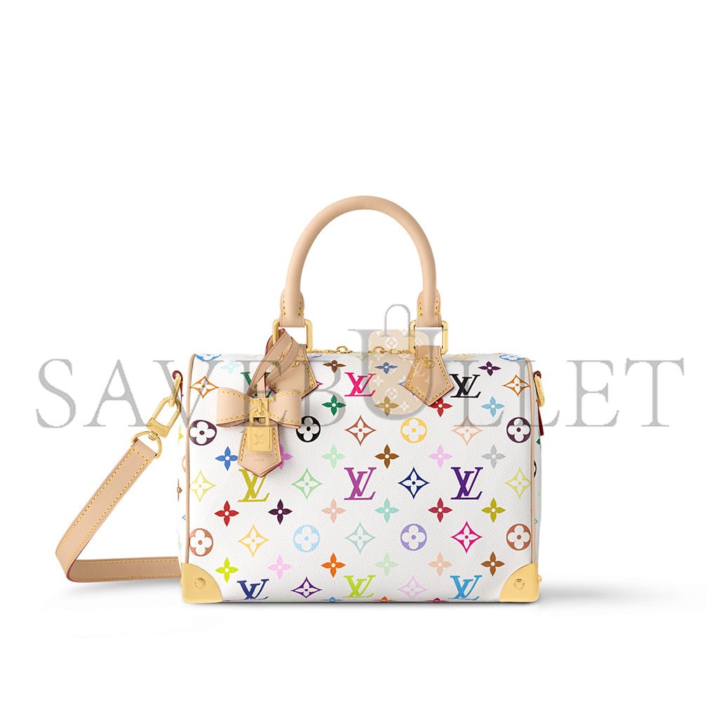 ルイ・ヴィトン ムラカミ LV X TM スピーディ・バンドリエール 25 M13085 (25*19*15cm) - nonlienmn