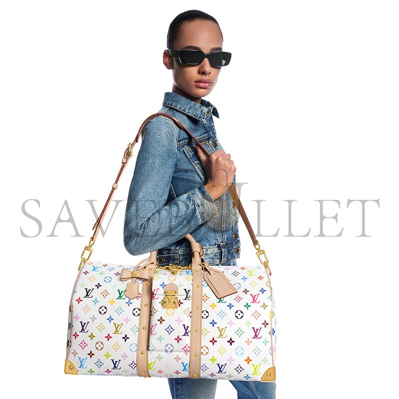 ルイ・ヴィトン ムラカミ LV X TM キーポル・バンドリエール 45 M13742 (45*27*20cm) - nonlienmn
