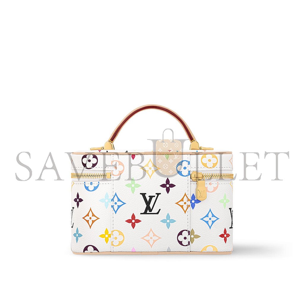 ルイ・ヴィトン ムラカミ LV X TM バニティチェーンポーチ M13662 (19×11.5×6.5cm) - nonlienmn