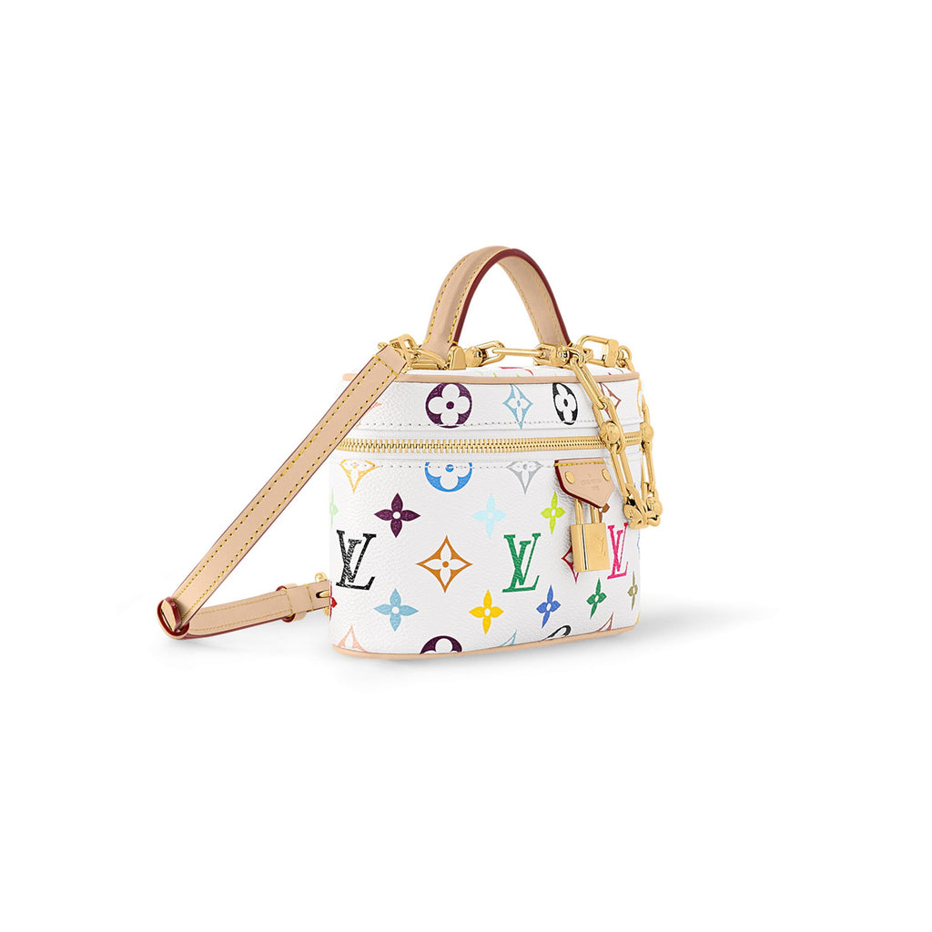 ルイ・ヴィトン ムラカミ LV X TM バニティチェーンポーチ M13662 (19×11.5×6.5cm) - nonlienmn