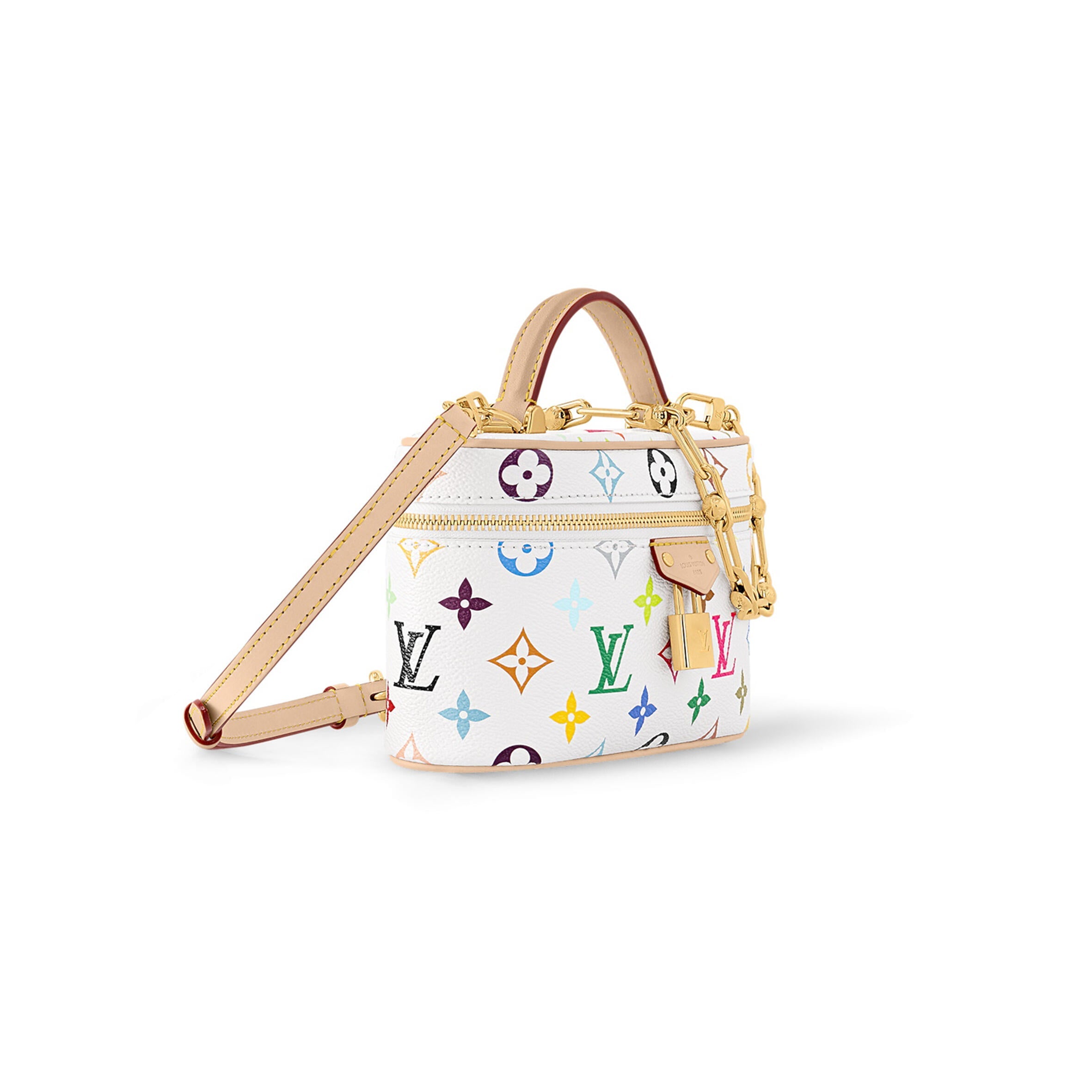 ルイ・ヴィトン ムラカミ LV X TM バニティチェーンポーチ M13662 (19×11.5×6.5cm) - nonlienmn